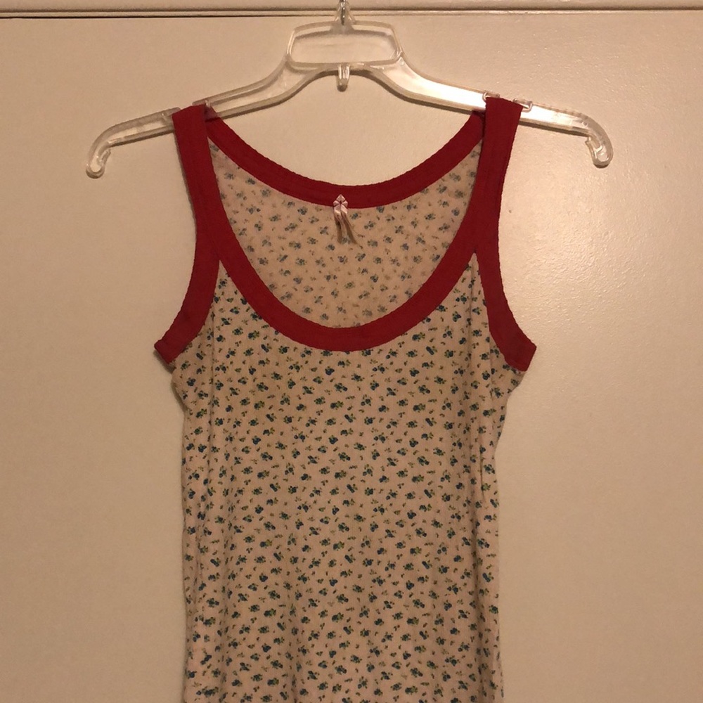 Free People tank top pink size large
